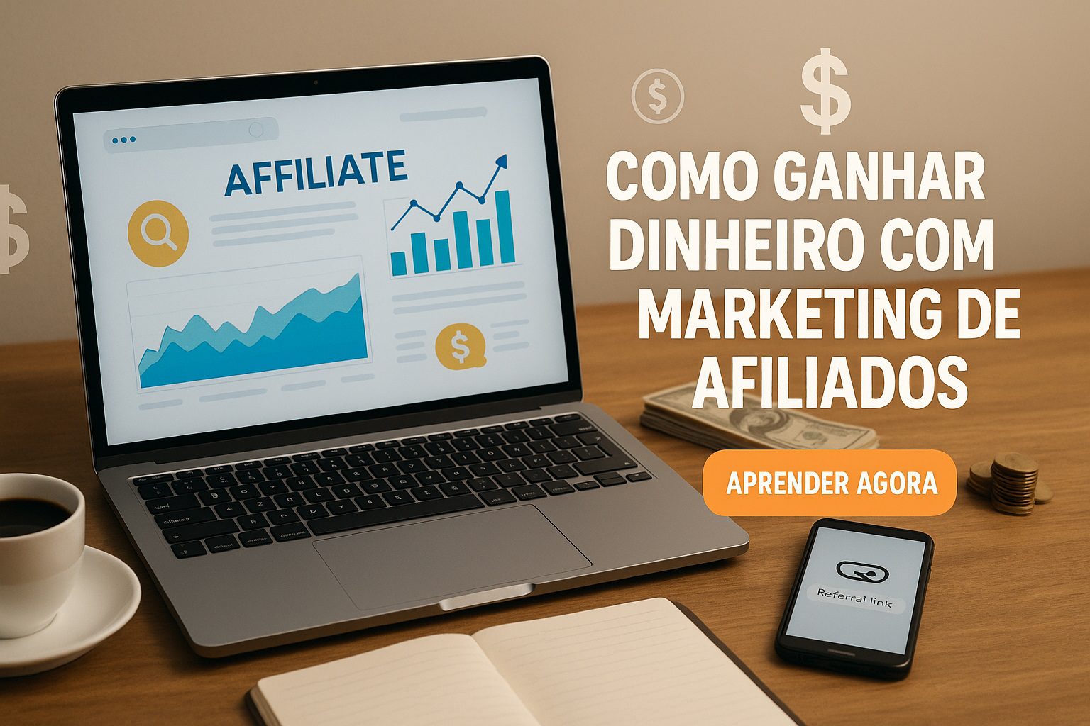 Como ganhar dinheiro com marketing de afiliados